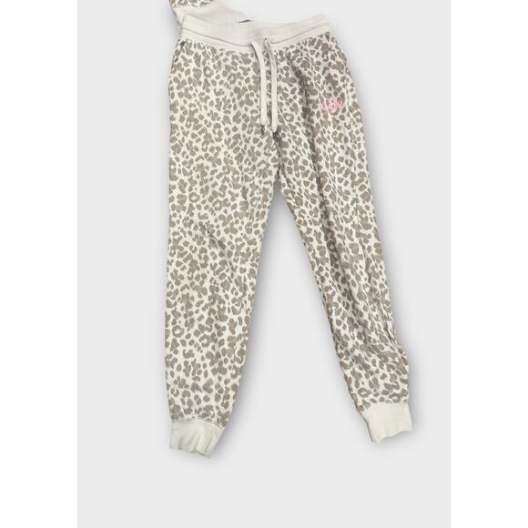 Girls Old Navy Loungewear Cheetah Print 2pc Sweatsuit Size 9 - Picture 7 of 11